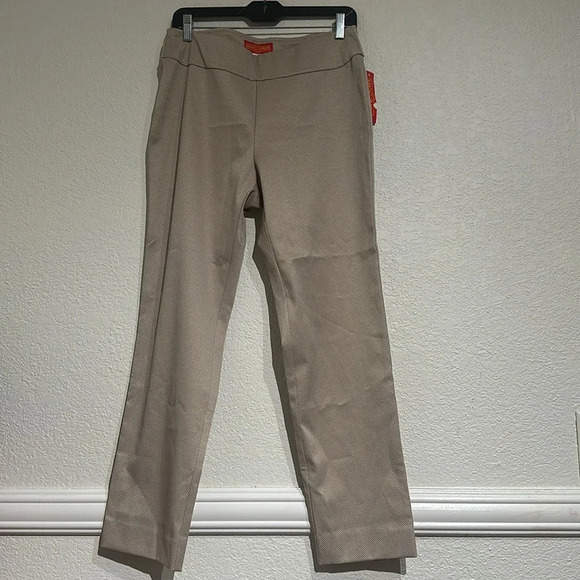 Krazy Larry Pull-On Pique Ankle Pants - Picture 5 of 7